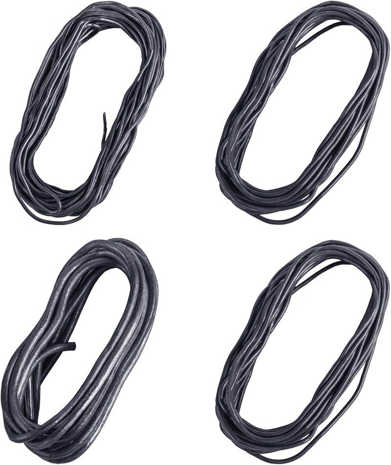 Goture Fly Tying Lead Wire,0.02”/0.03”/0.04" Fly Tying Wire Fly Tying Materials Soft Lead Wire Weight Thread Streamer Weight Line Fly Tying Equipment - Image 1